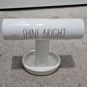 White Jewelry Stand White Base